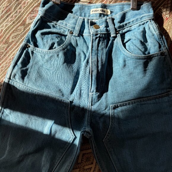 Rudy Jude Adult Utility Jean in Pale Indigo - Size 1 - Picture 4 of 5